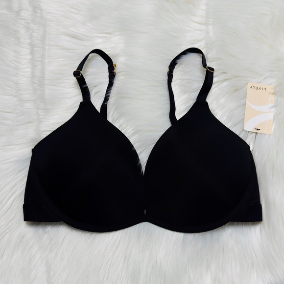 Lively Deep V No-Wire Push-up Bra - Picture 4 of 7